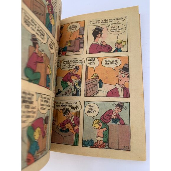 Dennis The Menace Pocket Full Of Fun No. 28 Comic Book By Fawcett - Picture 6 of 10